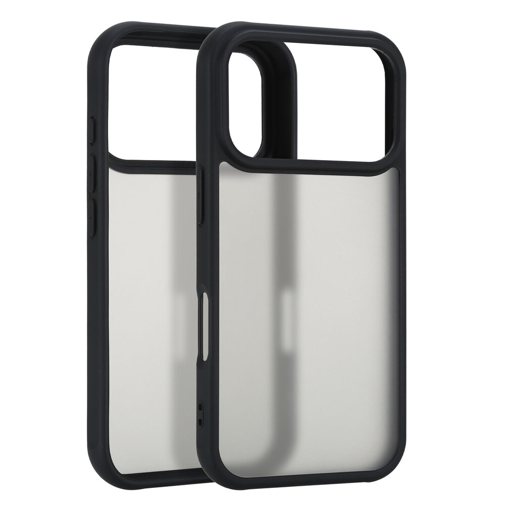 Coverzs Coverzs iPhone 17 Pro mattes Hardcase (Schwarz) Coverzs Coverzs iPhone 17 Pro mattes Hardcase (Schwarz)