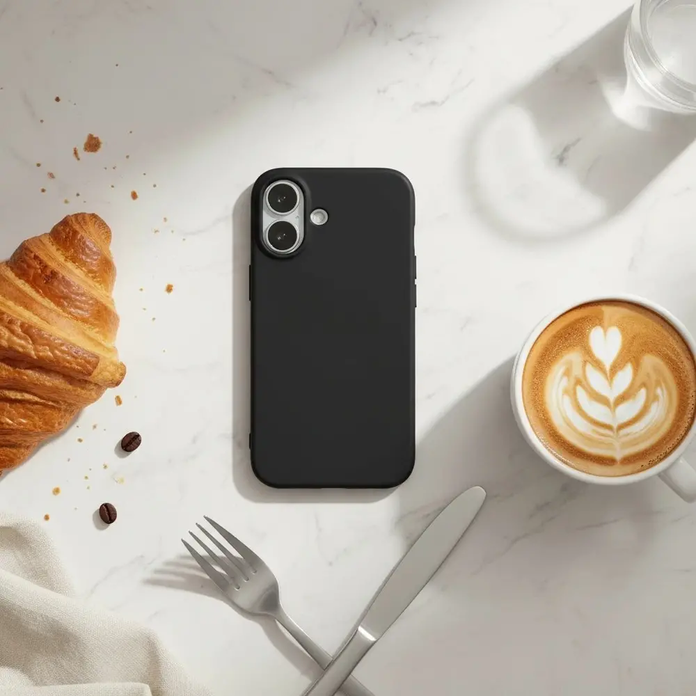 ShieldCase® ShieldCase iPhone 17 Silikonhülle (Schwarz) ShieldCase® ShieldCase iPhone 17 Silikonhülle (Schwarz)