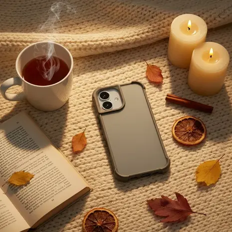 Coverzs Coverzs iPhone 17 Matte Shockhülle (Grau) Coverzs Coverzs iPhone 17 Matte Shockhülle (Grau)