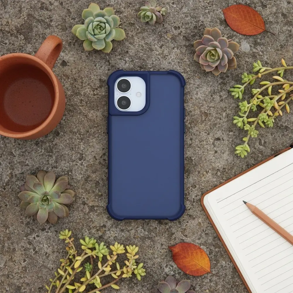 Coverzs Coverzs iPhone 17 mattes Shockhülle (Dunkelblau) Coverzs Coverzs iPhone 17 mattes Shockhülle (Dunkelblau)