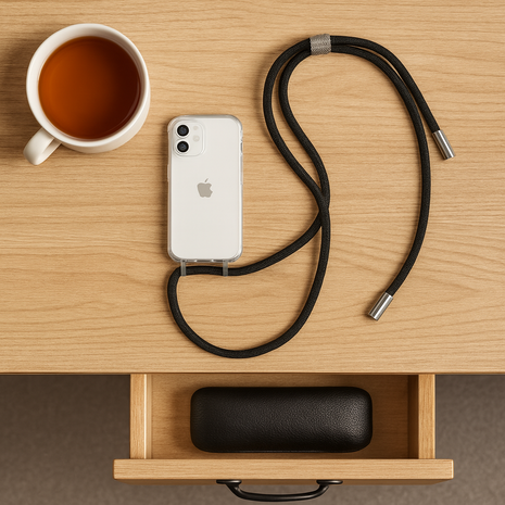 ShieldCase® ShieldCase iPhone 17 Schockhülle mit Kordel (Transparent) ShieldCase® ShieldCase iPhone 17 Schockhülle mit Kordel (Transparent)