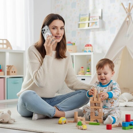 ShieldCase® ShieldCase iPhone 17 Pro Max Transparente MagSafe Hülle