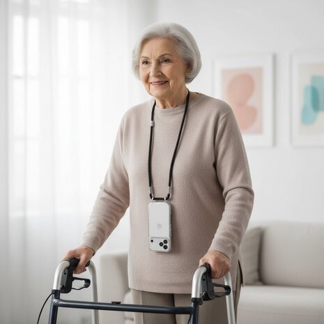 ShieldCase® ShieldCase iPhone 17 Pro Max Schockhülle mit Kord (Transparent) ShieldCase® ShieldCase iPhone 17 Pro Max Schockhülle mit Kord (Transparent)