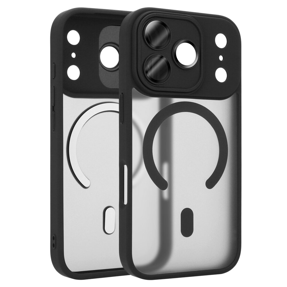 Coverzs Coverzs iPhone 17 Pro mattes MagSafe Hülle mit Kameraschutz (Schwarz)