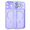 Coverzs Coverzs iPhone 17 Pro Max mattes MagSafe Hülle mit Kameraschutz (Lila)