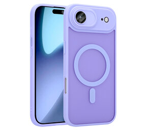 Coverzs iPhone Air Mattes MagSafe Hülle mit Kameraschutz (Lila)