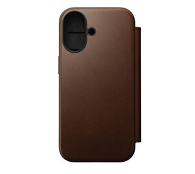 Nomad Nomad iPhone 17 Modern Leather Folio case (Braun)