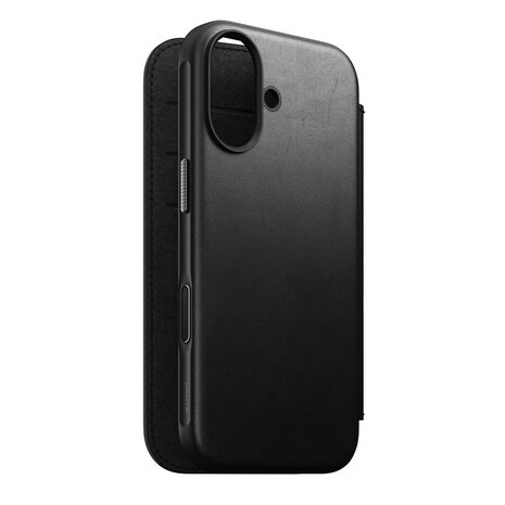 Nomad Nomad iPhone 17 Modern Leather Folio case (Schwarz) Nomad Nomad iPhone 17 Modern Leather Folio case (Schwarz)