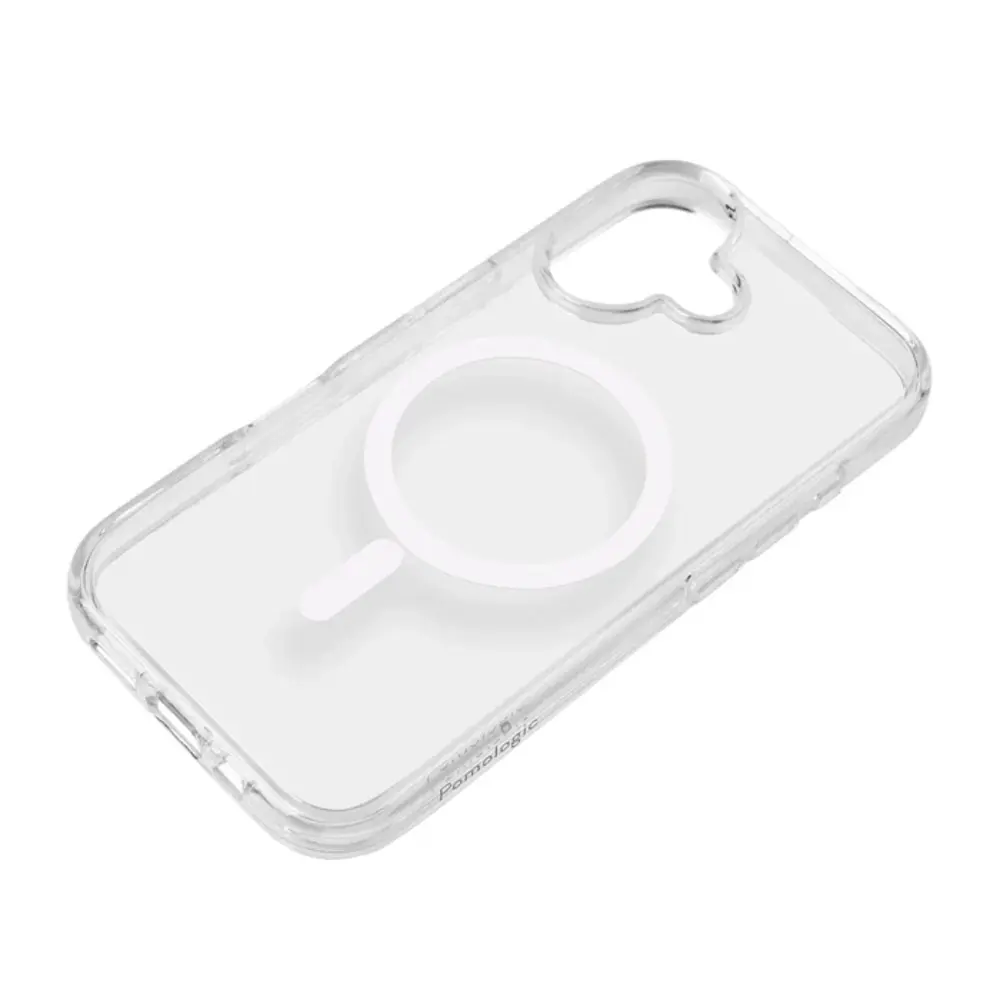 Pomologic Pomologic iPhone 17 CoverCase mit MagSafe (Transparent)
