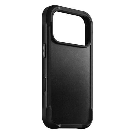 Nomad Nomad iPhone 17 Pro Rugged Horween Leather case (Schwarz) Nomad Nomad iPhone 17 Pro Rugged Horween Leather case (Schwarz)