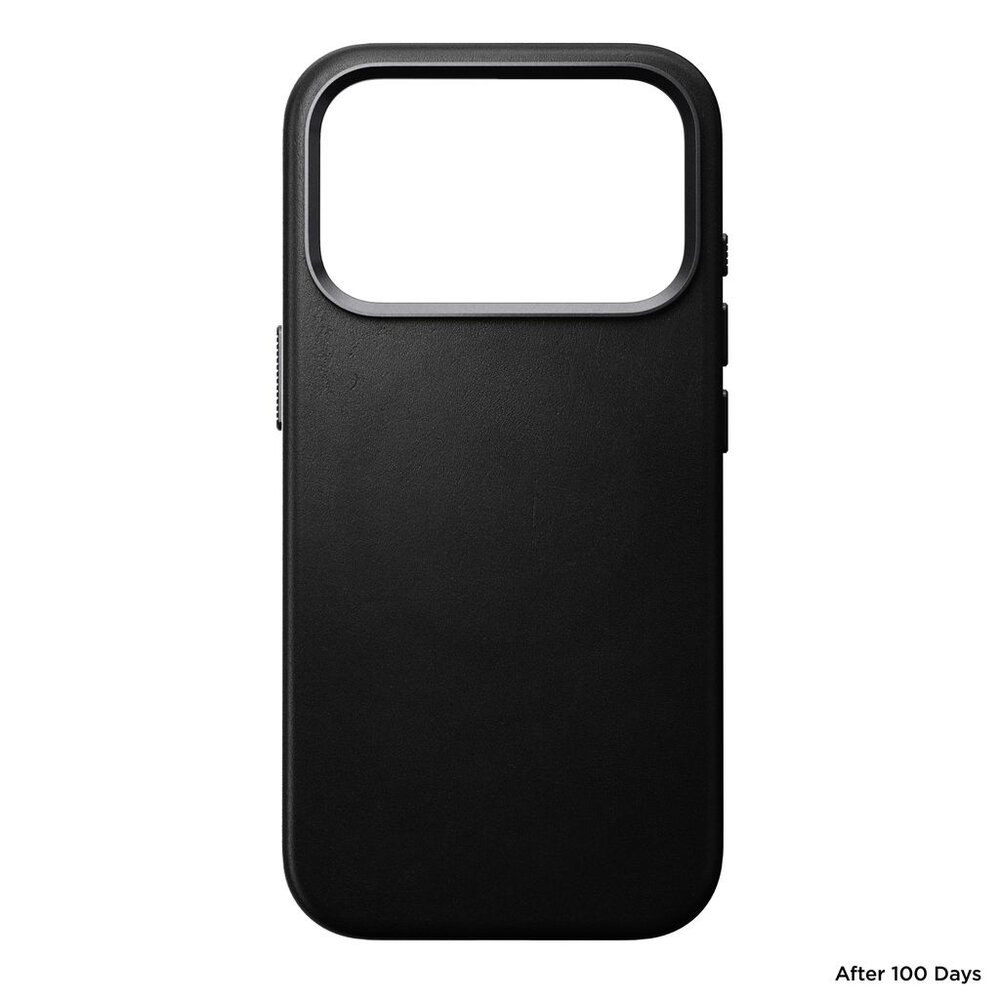 Nomad Nomad iPhone 17 Pro Traditional Leather case (Schwarz)