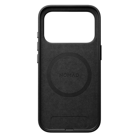 Nomad Nomad iPhone 17 Pro Traditional Leather case (Schwarz)
