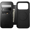 Nomad Nomad iPhone 17 Pro Modern Horween Leather Folio case (Schwarz)