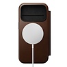 Nomad Nomad iPhone 17 Pro Modern Leather Folio case (Braun)