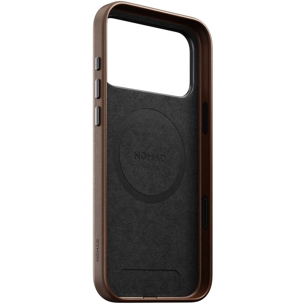 Nomad Nomad iPhone 17 Pro Max Traditional Leather case (Braun) Nomad Nomad iPhone 17 Pro Max Traditional Leather case (Braun)