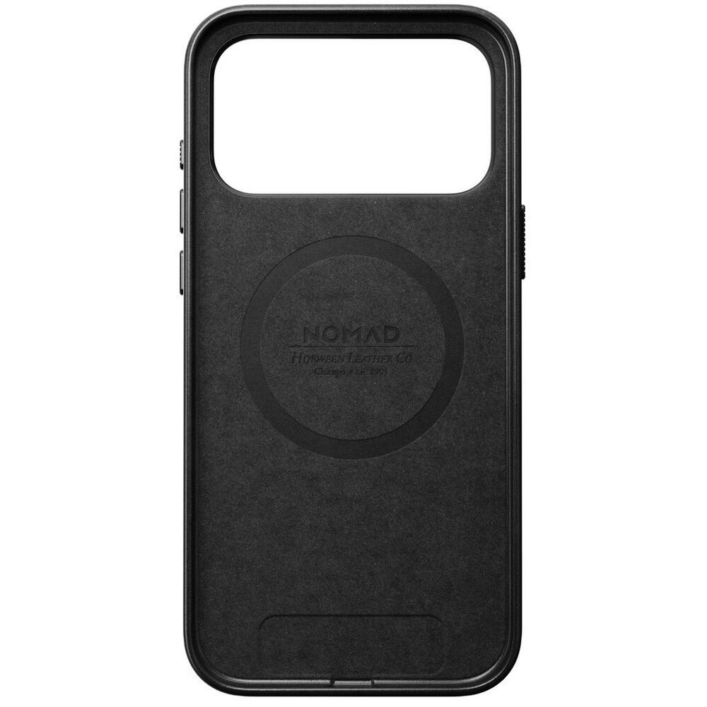 Nomad Nomad iPhone 17 Pro Max Traditional Horween Leather case (Schwarz)