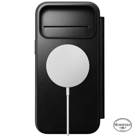 Nomad Nomad iPhone 17 Pro Max Modern Horween Leather Folio case (Schwarz) Nomad Nomad iPhone 17 Pro Max Modern Horween Leather Folio case (Schwarz)
