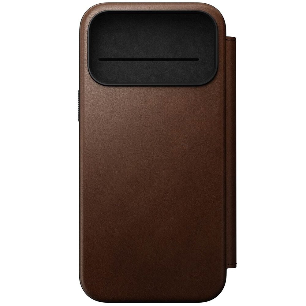 Nomad Nomad iPhone 17 Pro Max Modern Leather Folio case (Braun) Nomad Nomad iPhone 17 Pro Max Modern Leather Folio case (Braun)