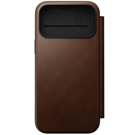 Nomad Nomad iPhone 17 Pro Max Modern Leather Folio case (Braun) Nomad Nomad iPhone 17 Pro Max Modern Leather Folio case (Braun)