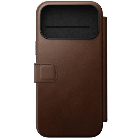 Nomad Nomad iPhone 17 Pro Max Modern Leather Folio case (Braun) Nomad Nomad iPhone 17 Pro Max Modern Leather Folio case (Braun)