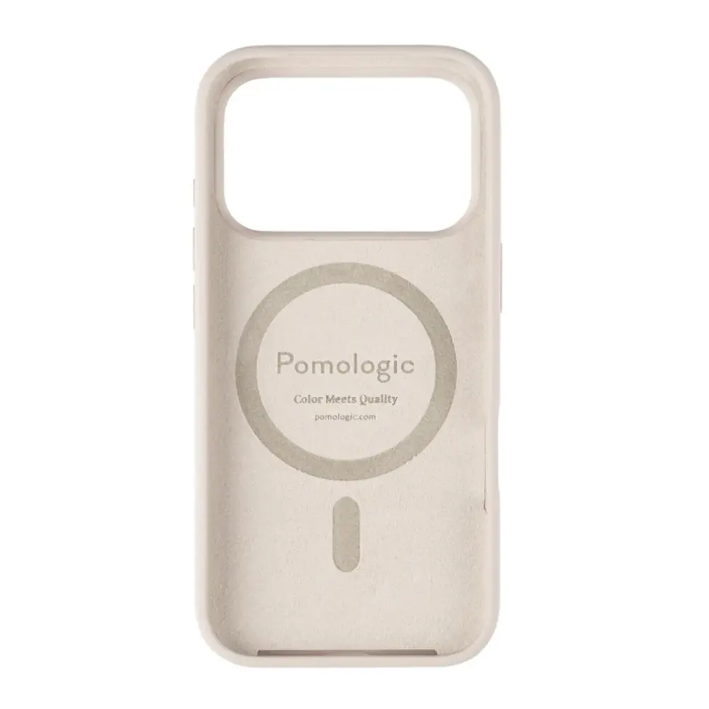 Pomologic Pomologic iPhone 17 Pro Max CoverCase mit MagSafe (Elfenbein)