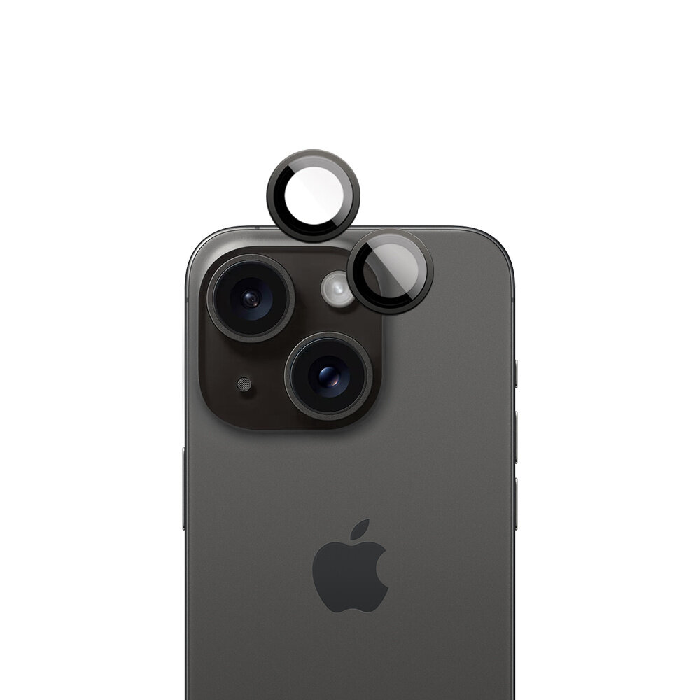 Coverzs Coverzs iPhone 15 & 15 Plus Tempered Glass Kameraobjektivschutz