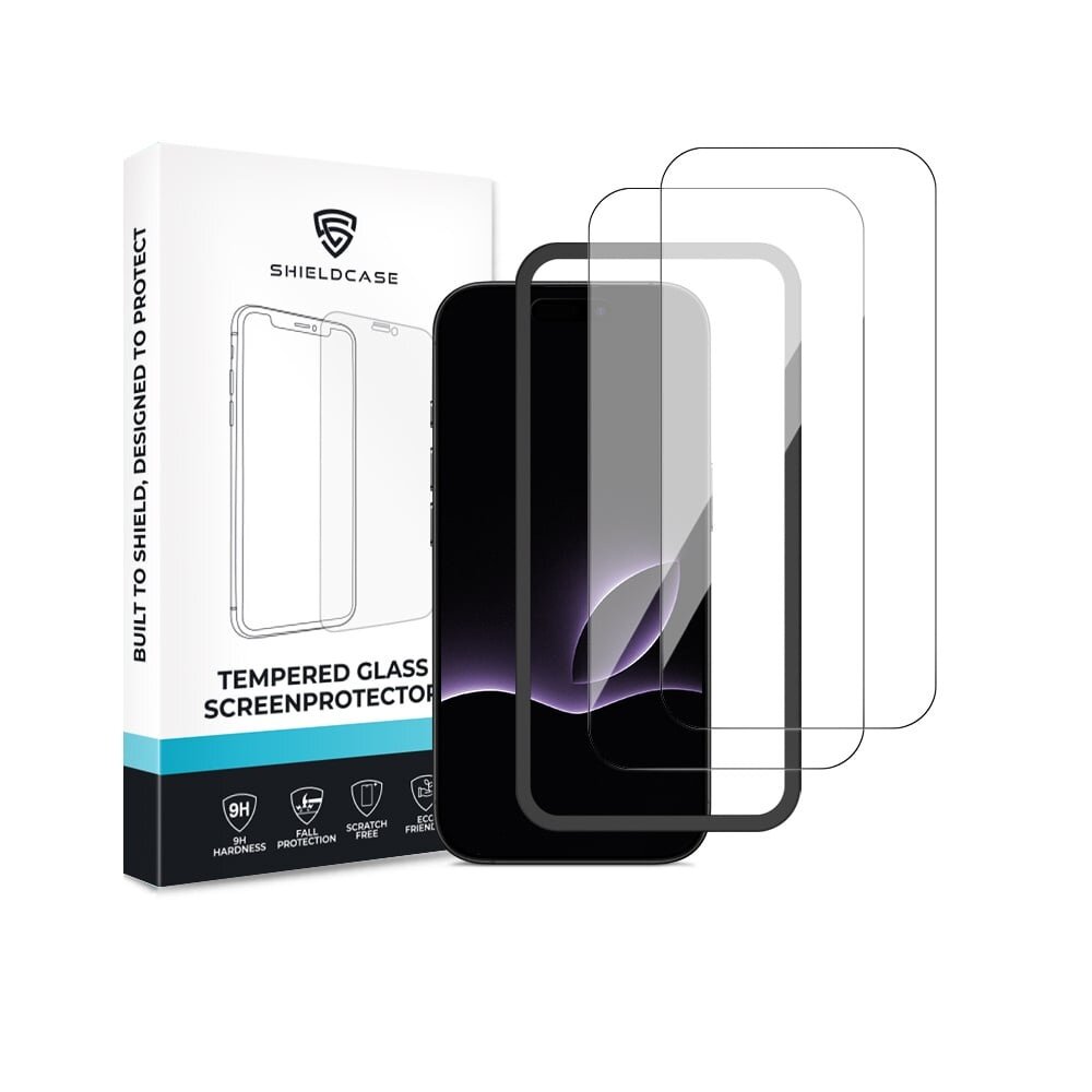 ShieldCase® ShieldCase iPhone 17 Tempered Glass Basic Displayschutz (2-Pack) ShieldCase® ShieldCase iPhone 17 Tempered Glass Basic Displayschutz (2-Pack)