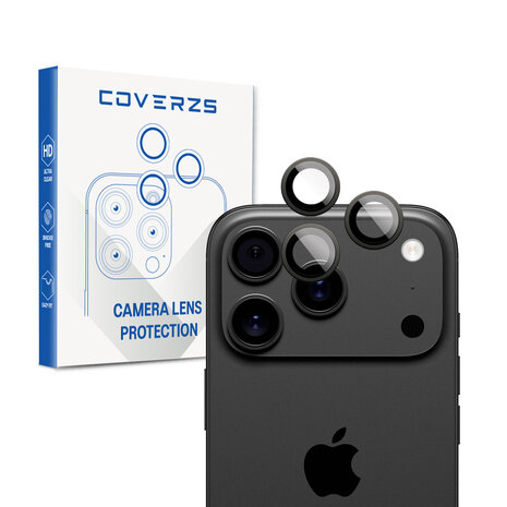 Coverzs Coverzs iPhone 17 Pro & 17 Pro Max Tempered Glass Kameraobjektivschutz