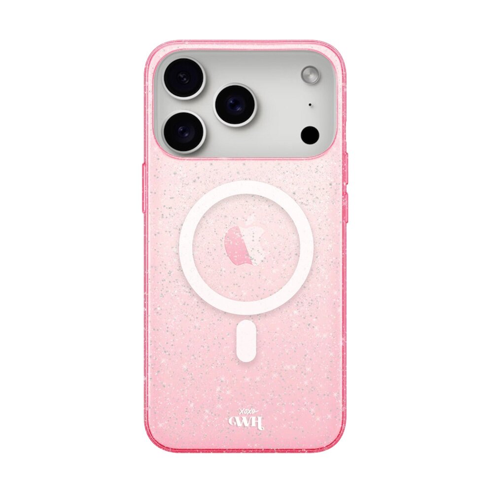 xoxo Wildhearts xoxo Wildhearts Sparkle Away - Rosa MagSafe - iPhone 17 Pro Max