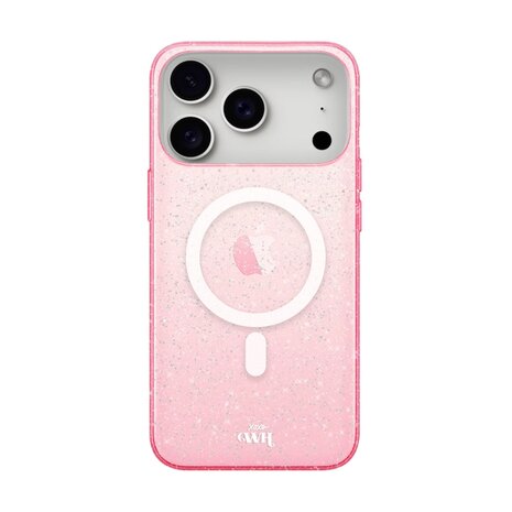 xoxo Wildhearts xoxo Wildhearts Sparkle Away - Rosa MagSafe - iPhone 17 Pro Max