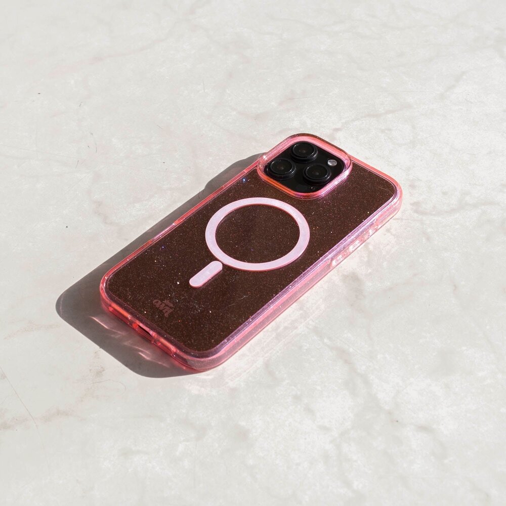 xoxo Wildhearts xoxo Wildhearts Sparkle Away - Rosa MagSafe - iPhone 17 Pro xoxo Wildhearts xoxo Wildhearts Sparkle Away - Rosa MagSafe - iPhone 17 Pro