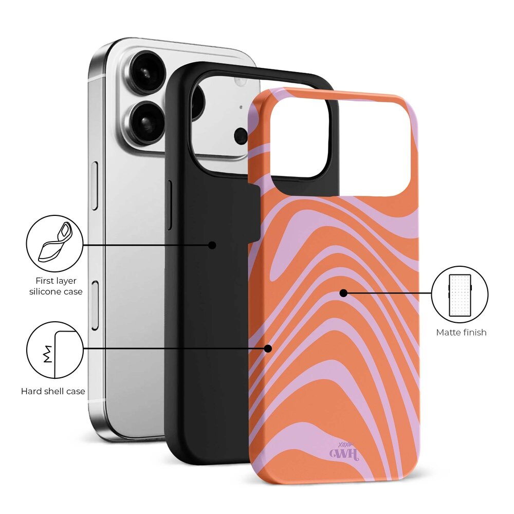 xoxo Wildhearts xoxo Wildhearts Boogie Wonderland Orange - iPhone 17 Pro