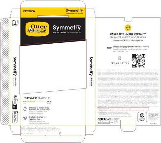 Otterbox OtterBox iPhone Air Symmetry cactus Hülle (Braun)