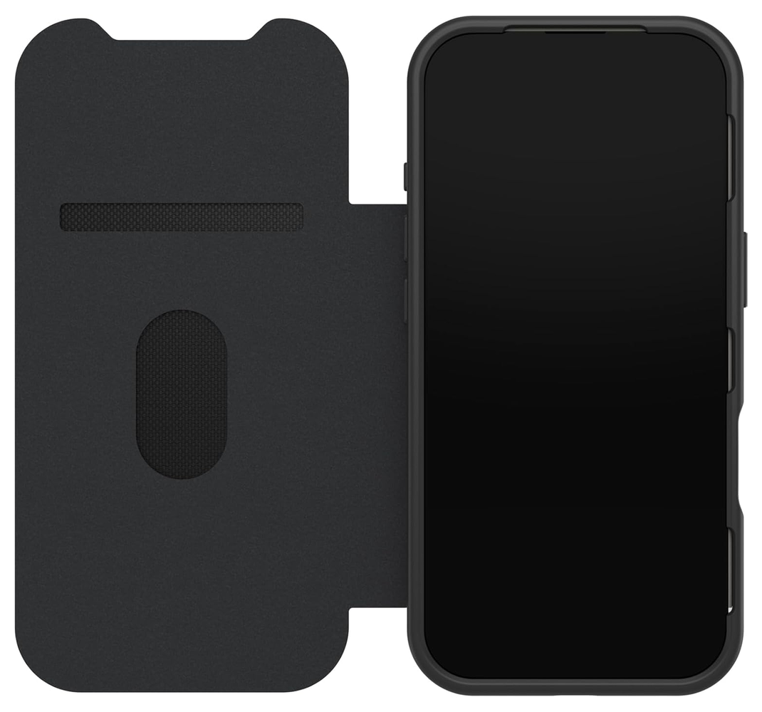 Otterbox OtterBox iPhone 17 Pro React Folio MagSafe bookcase (Transparent/Schwarz)