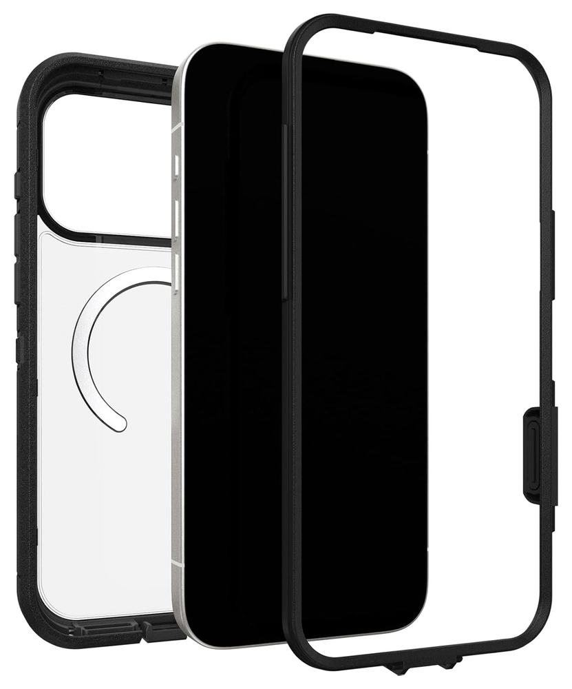 Otterbox OtterBox iPhone 17 Pro Max Defender Pro XT Hülle (Transparent/Schwarz)