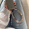 xoxo Wildhearts xoxo Wildhearts iPhone 17 Pro Max - Funky Hearts (Champagne Pearl) Transparenter Hülle mit Kord xoxo Wildhearts xoxo Wildhearts iPhone 17 Pro Max - Funky Hearts (Champagne Pearl) Transparenter Hülle mit Kord