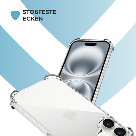 ShieldCase® ShieldCase iPhone 17 TPU Schockhülle (Transparent) ShieldCase® ShieldCase iPhone 17 TPU Schockhülle (Transparent)