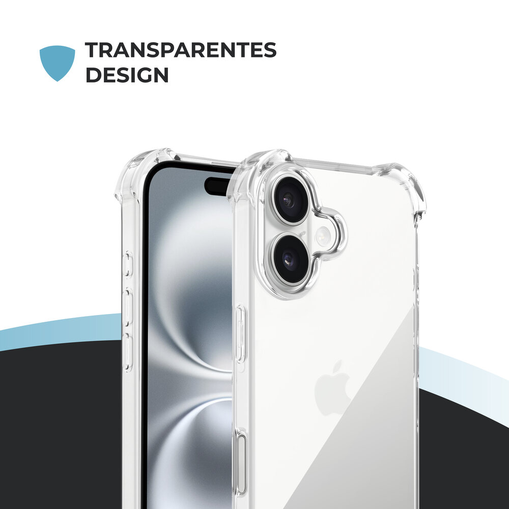 ShieldCase® ShieldCase iPhone 17 TPU Schockhülle (Transparent) ShieldCase® ShieldCase iPhone 17 TPU Schockhülle (Transparent)