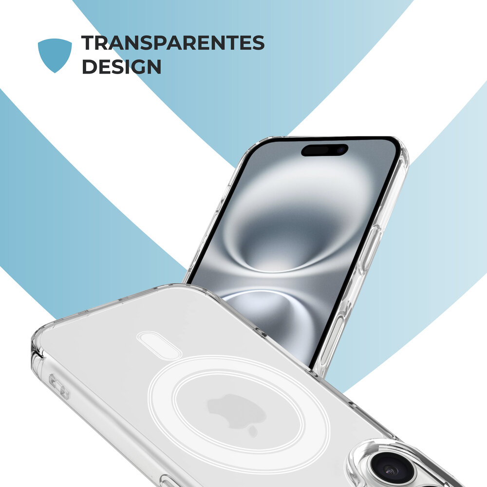 ShieldCase® ShieldCase iPhone 17 Transparenter MagSafe Hülle