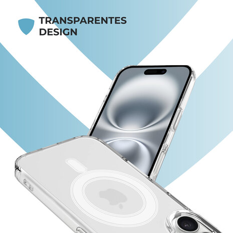 ShieldCase® ShieldCase iPhone 17 Transparenter MagSafe Hülle