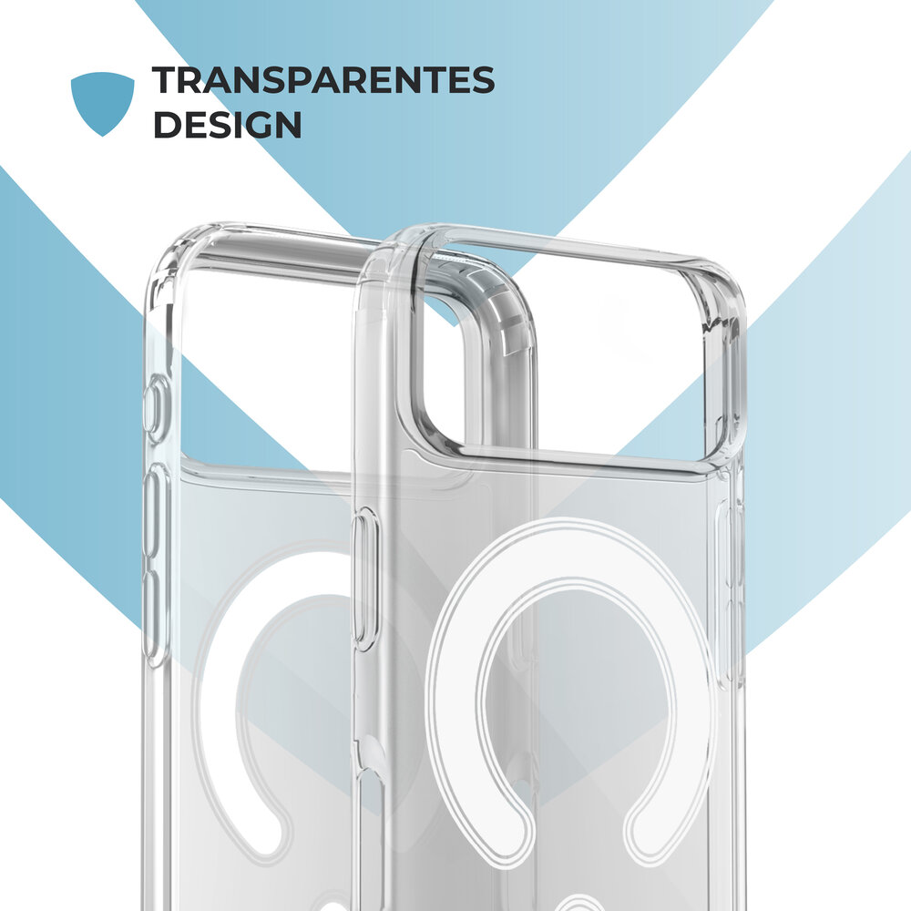 ShieldCase® ShieldCase iPhone 17 Pro Max Transparente MagSafe Hülle