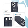 ShieldCase® ShieldCase iPhone 17 Pro Max Silikonhülle mit kartenfach (Dunkelblau) ShieldCase® ShieldCase iPhone 17 Pro Max Silikonhülle mit kartenfach (Dunkelblau)
