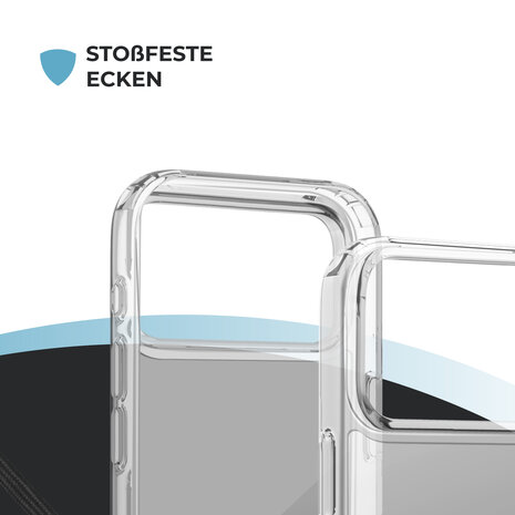 ShieldCase® ShieldCase iPhone 17 Pro Max Schockhülle mit Kord (Transparent) ShieldCase® ShieldCase iPhone 17 Pro Max Schockhülle mit Kord (Transparent)