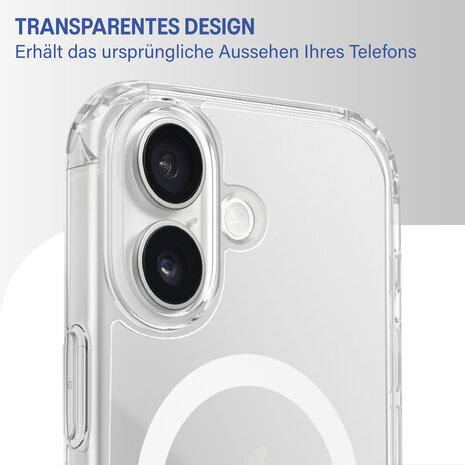 Coverzs Coverzs iPhone 17 TPU MagSafe Hülle (Transparent) Coverzs Coverzs iPhone 17 TPU MagSafe Hülle (Transparent)