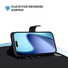 ShieldCase® ShieldCase iPhone 17 Bookcase (Schwarz) ShieldCase® ShieldCase iPhone 17 Bookcase (Schwarz)