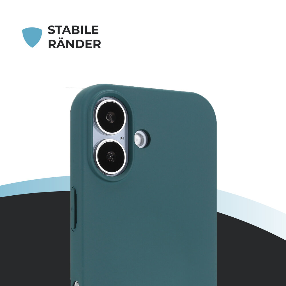 ShieldCase® ShieldCase iPhone 17 Silikonhülle (Dunkelgrün) ShieldCase® ShieldCase iPhone 17 Silikonhülle (Dunkelgrün)