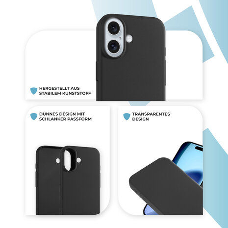 ShieldCase® ShieldCase iPhone 17 Ultradünne Hülle (Schwarz) ShieldCase® ShieldCase iPhone 17 Ultradünne Hülle (Schwarz)