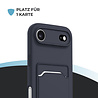 ShieldCase® ShieldCase iPhone Air Silikonhülle mit Kartenfach (Dunkelblau) ShieldCase® ShieldCase iPhone Air Silikonhülle mit Kartenfach (Dunkelblau)