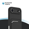 ShieldCase® ShieldCase iPhone Air Silikonhülle mit Kartenfach (Schwarz) ShieldCase® ShieldCase iPhone Air Silikonhülle mit Kartenfach (Schwarz)