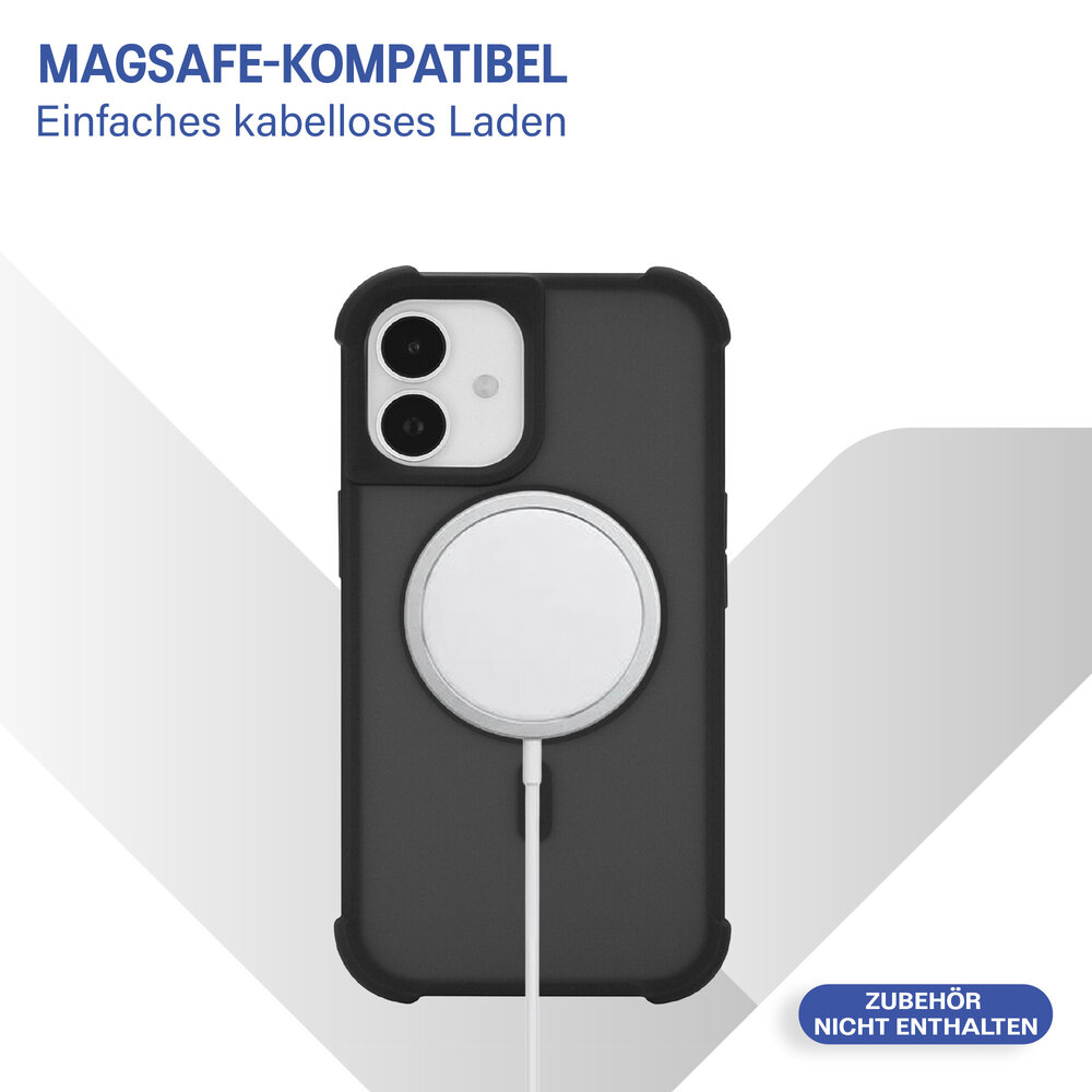 Coverzs Coverzs iPhone 17 Matte Shockhülle mit MagSafe (Schwarz) Coverzs Coverzs iPhone 17 Matte Shockhülle mit MagSafe (Schwarz)
